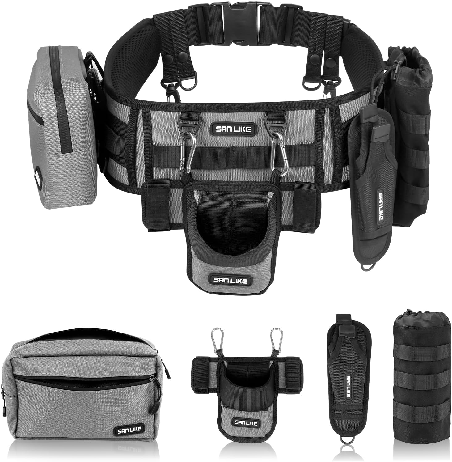 Fishing Equipment Bag - SANLIKE Fishing Belt Rod Holder Wading