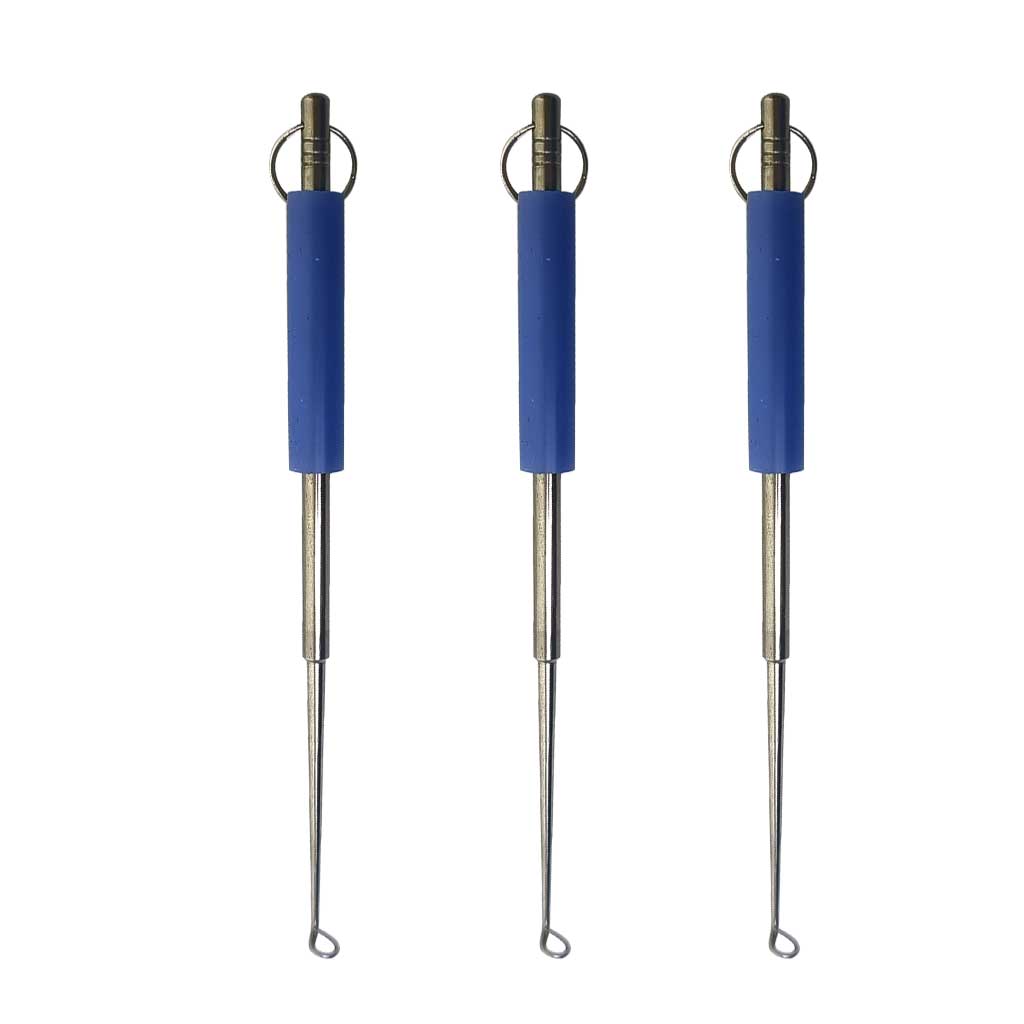 3-Pack Stainless Steel Fish Ho - Fishing Equipment Cheap 评论和价格