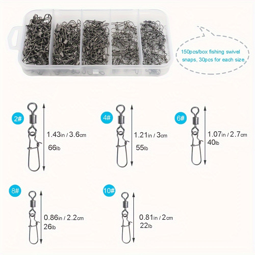 95/210 PCS Set Fishing Connect - Fishing Equipment Cheap 评论和价格