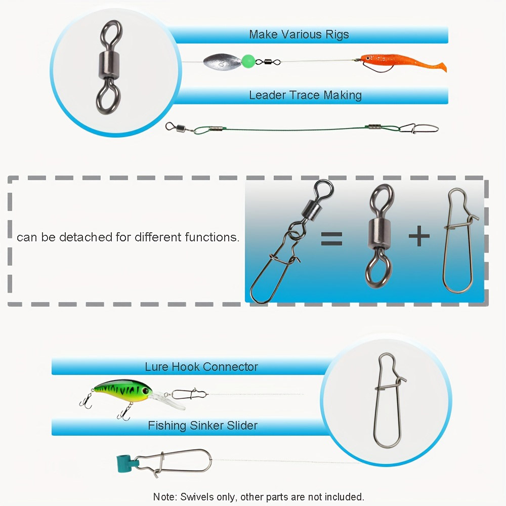95/210 PCS Set Fishing Connect - Fishing Equipment Cheap 评论和价格