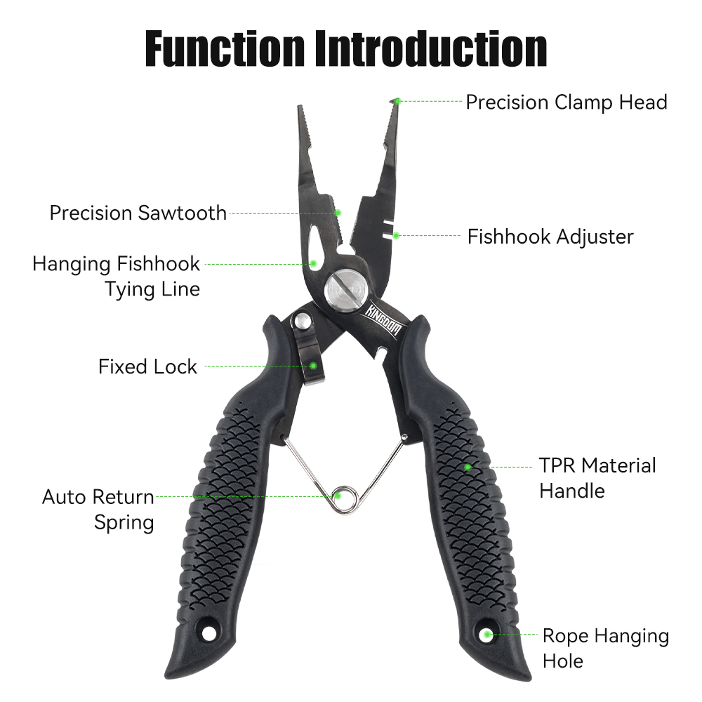 Kingdom Fishing Pliers Multifu - Fishing Equipment Cheap 评论和价格