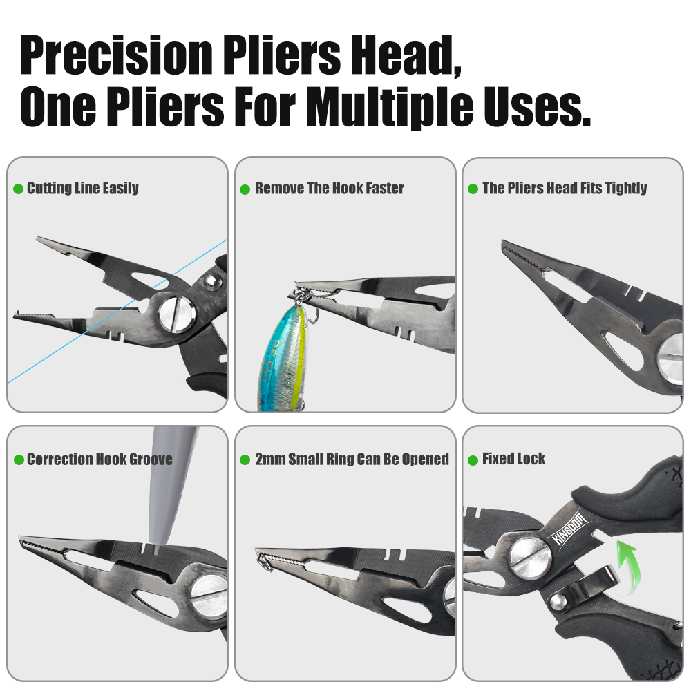 Kingdom Fishing Pliers Multifu - Fishing Equipment Cheap 评论和价格