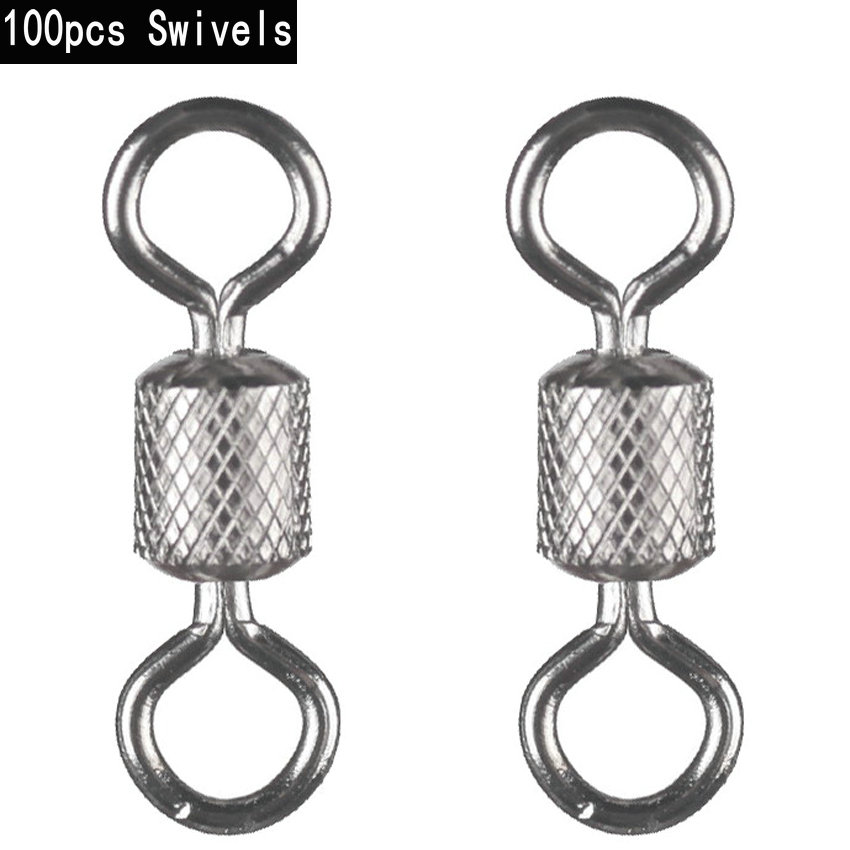 100PCS Fishing Swivels Ball Be - Fishing Equipment Cheap 评论和价格