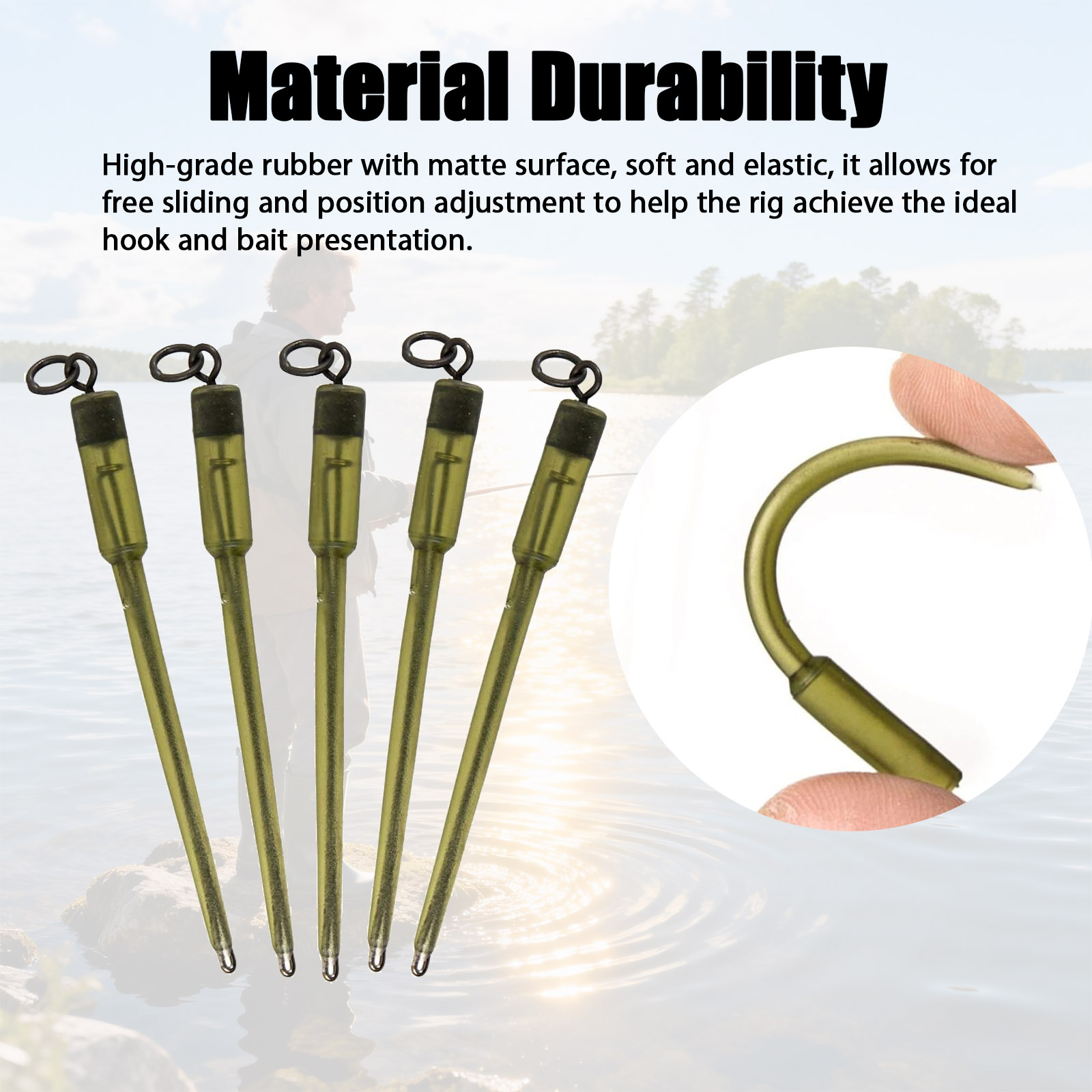 9KM PVA Bag Stems For Carp Fis - Fishing Equipment Bag 评论和价格