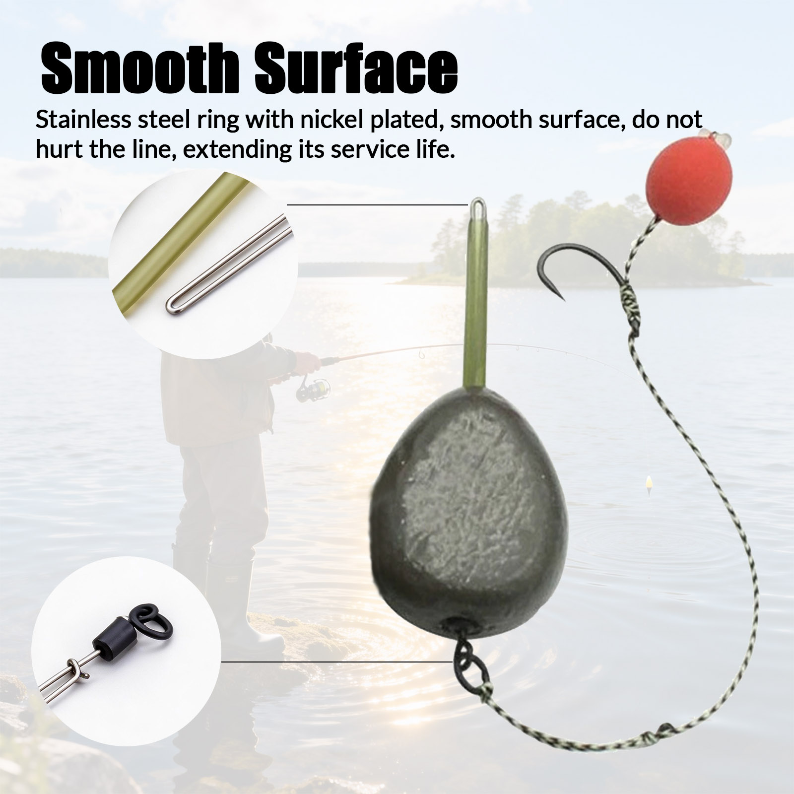 9KM PVA Bag Stems For Carp Fis - Fishing Equipment Bag 评论和价格