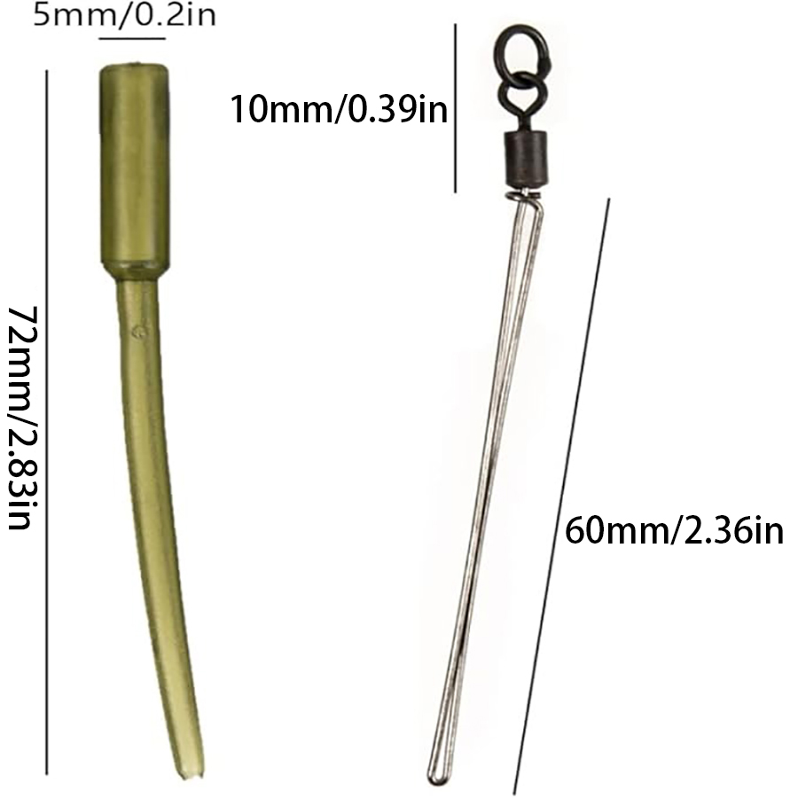 Steel Fishing Swivels - Carp F - Fishing Equipment Bag 评论和价格