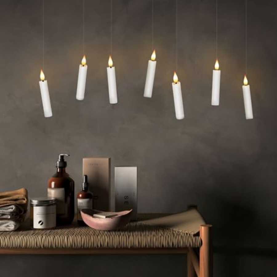 Pcs LED Taper Candles Light Se - Fishing Line 评论和价格