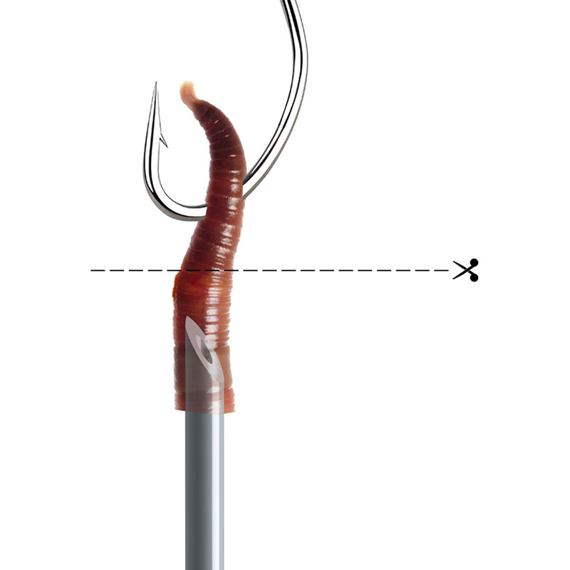 WEIHE 5pcs Earthworm Air Needl - Fishing Equipment Cheap 评论和价格