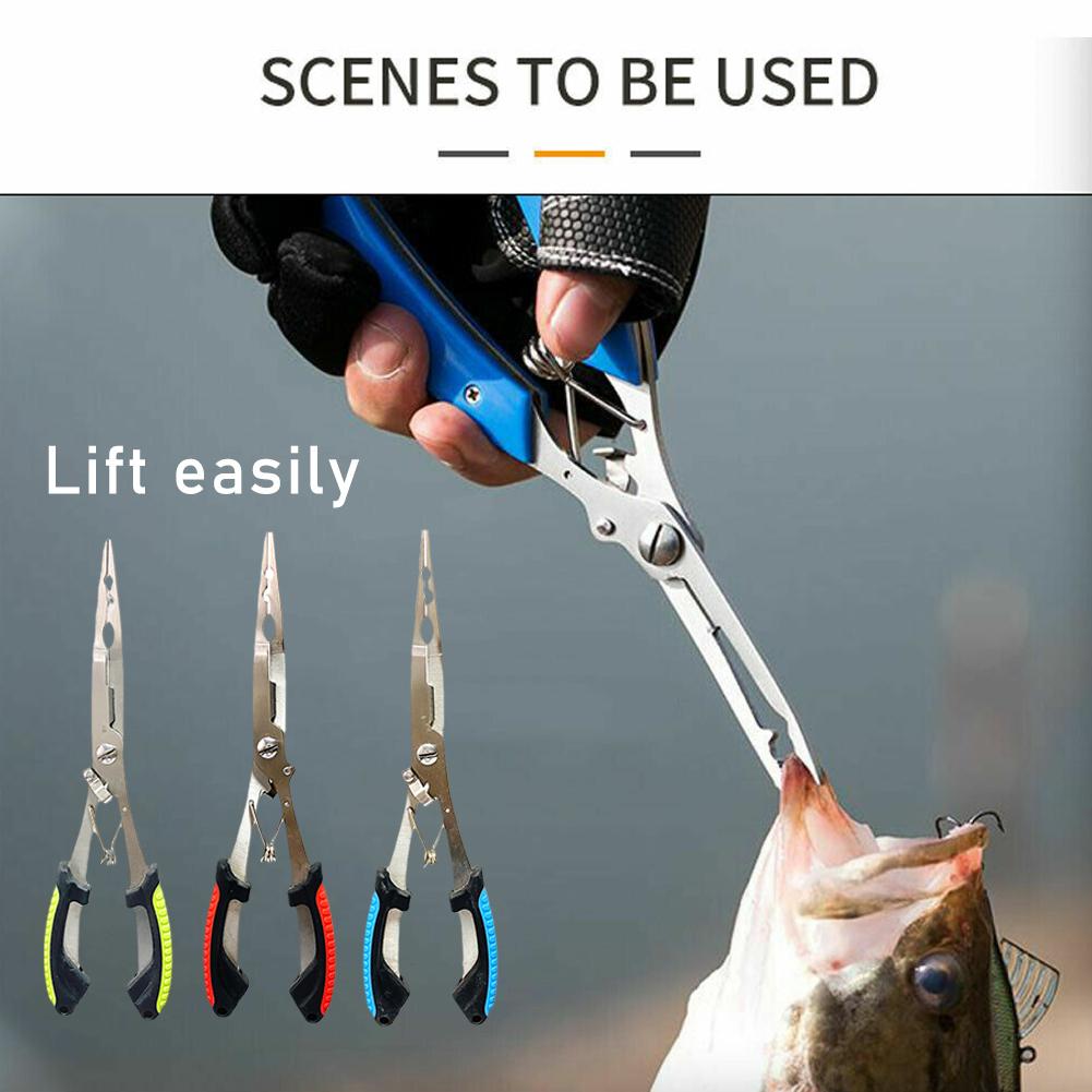 Long Fishing Pliers Scissor Gr - Fishing Equipment Cheap 评论和价格