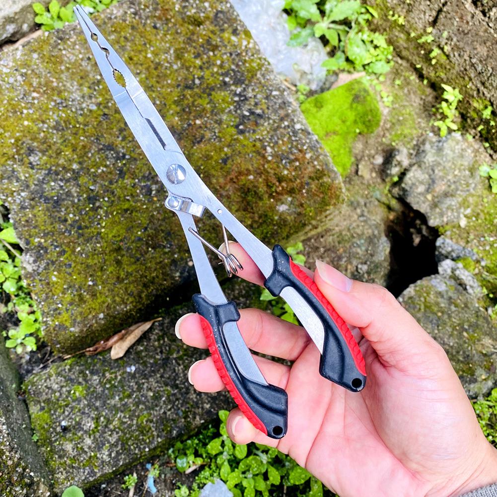 Long Fishing Pliers Scissor Gr - Fishing Equipment Cheap 评论和价格