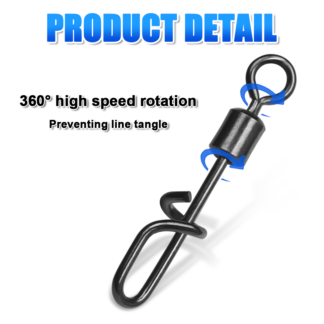 FishTrip Fishing Swivel Snap T - Fishing Equipment Cheap 评论和价格
