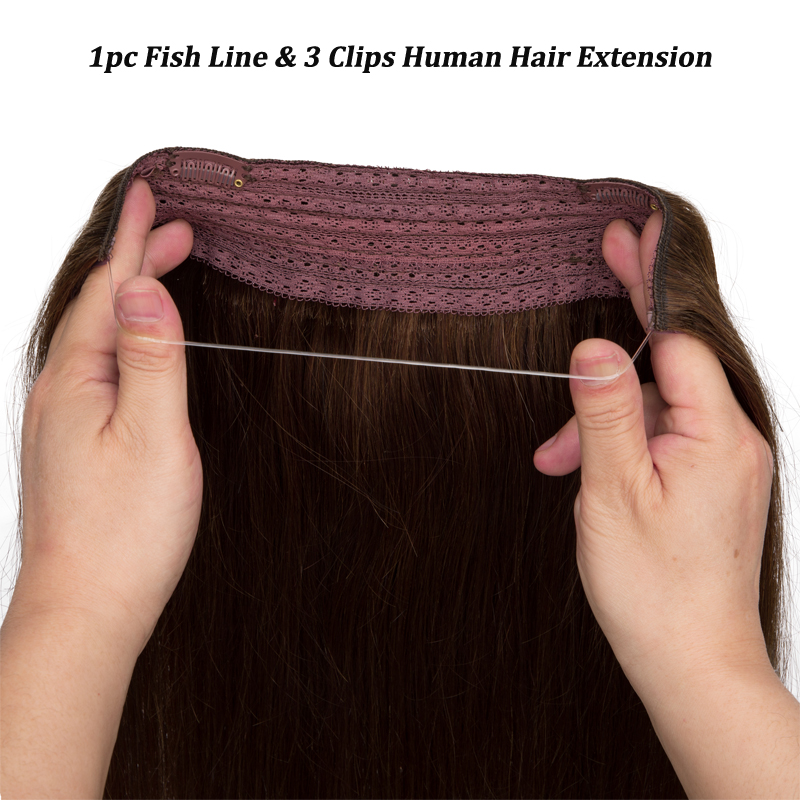 Straight Halo Hair Extension C - Fishing Line 评论和价格